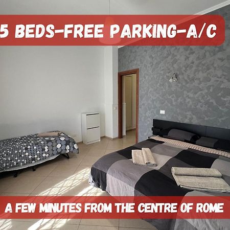 -5 Min From Bus Stop-Free Parking Roma Esterno foto